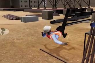 do 3d industrial animation workplace safety machine ppe training explainer video
