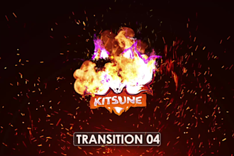 create fun stream stinger transitions with your logo