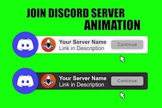 create join my server animation for discord