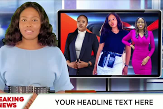 record a breaking news video in full HD quality