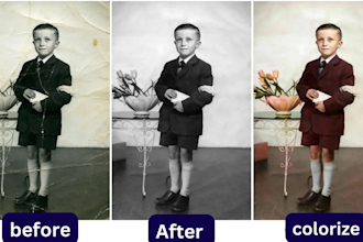 restore and colorize old photos
