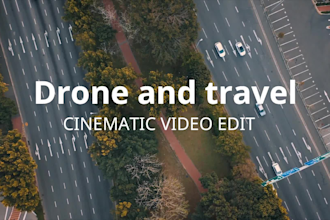 edit your travel and drone videos