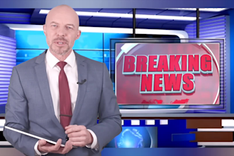 be your male british breaking news presenter