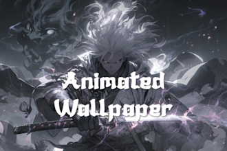 design exquisite animated wallpaper for you PC or  phone