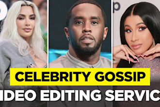 create celebrity gossip videos and celebrity news videos