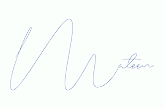 animate your signature and text