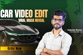 create an epic automotive commercial video for you