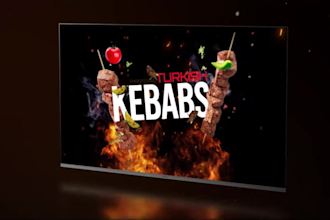 create appetizing restaurant animations for digital menus