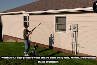 create unlimited custom pressure washing explainer video ads