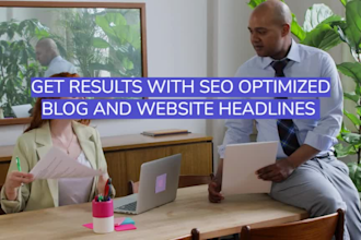 create engaging seo optimized headlines for blogs and websites