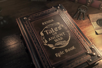 create a 3d cinematic book trailer