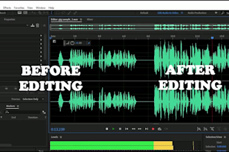 edit, fix, and remove noise from your audio clips