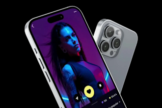create a game app promo video or application website promo video