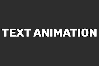 create professional kinetic typography and text animation