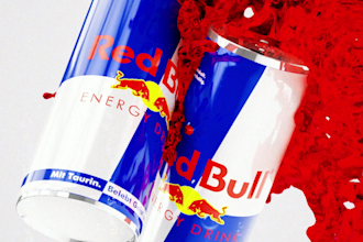 create realistic 3d animation, liquid and particles simulations for products