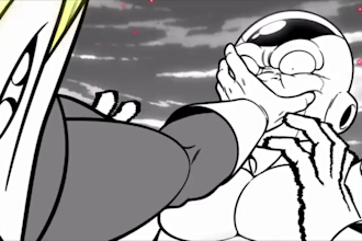make 2d line art hand drawn animation storyboard frame by frame sketch animation