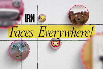create attractive vox style paper collage animation video