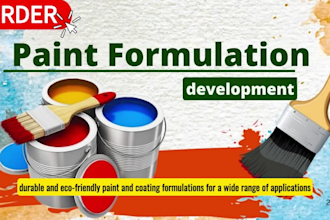 develop all types of paint formulation