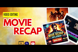 edit movie recap videos for youtube