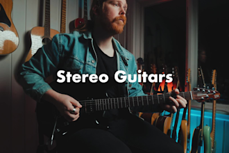 record professional electric rhythm guitar for your songs