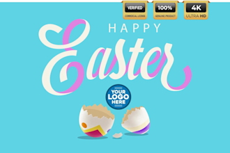 make a professional easter 2026  greeting video with license