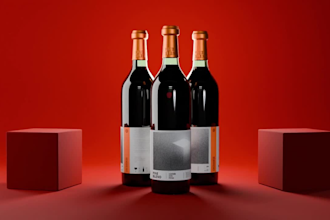 3d wine animation 3d wine ads 3d can animation 3d soda 3d beverage wine bottle