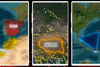 create explainer map animations like vox, johnny harris