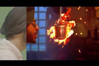 do music video edit vfx with greenscreen and vfx compositing