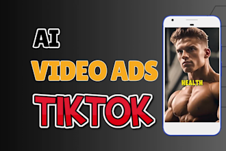 create ai voiced tiktok video ad and tiktok video captions