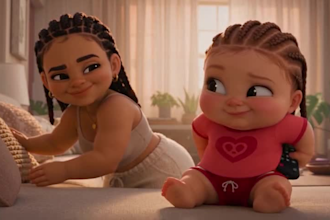 do 3d pixar style disney cartoon pixar animation 3d kid animation ai animation