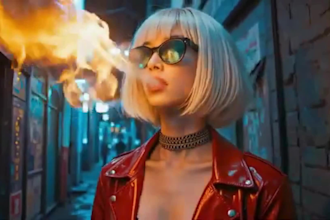 create ai generated music video for your track