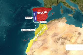 create explainer map animation and documentary like vox, johnny harris