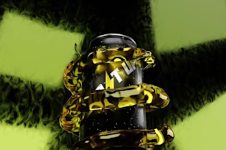 do 3d product animation video for beverage soda food ads can fruits splashing