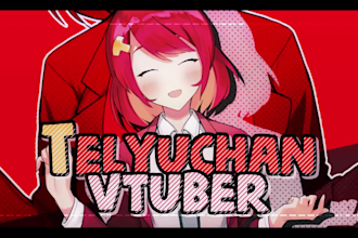 make vtuber intro, promo, trailer