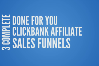 give 3 clickbank affiliate marketing sales funnel