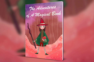 draw children story book illustration for you