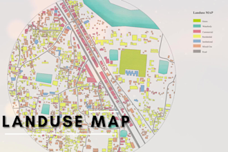 do professional architectural mapping, site analysis, diagrams in photoshop