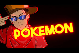 design 5 cool 2d or 3d youtube intro for you