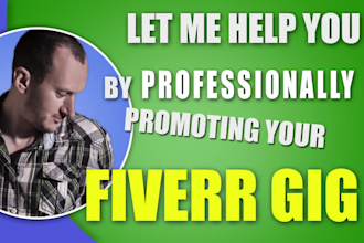 promote your fiverr gig with targeted ads