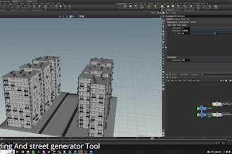 create procedural tools for asset generation in houdini
