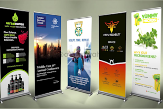 do roll up banner design signage yard sign retractable banner billboard design