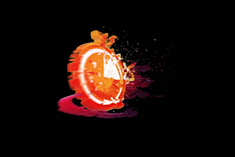 create this costume creative 3d logo reveal intro and outro