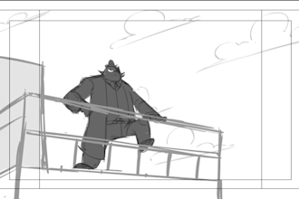 do professional storyboard for animated series