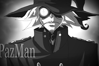 make professional 2d anime animated music videos in 4k, dark style