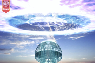 make a nikola tesla tower commercial for you