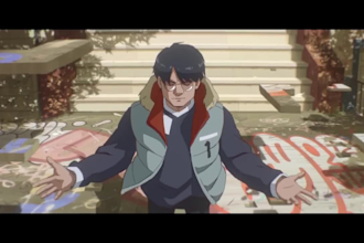 2d music video, 2d anime animation 2d cartoon video animated fighting short film