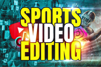 edit captivating sports highlight video editing fitness football basketball nfl