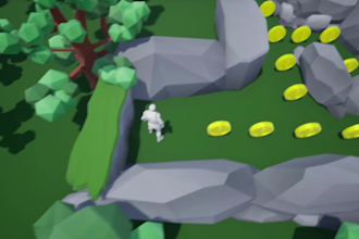 develop little games with unreal engine