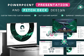 do powerpoint presentation and investor pitch deck design