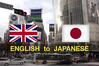 translate english to japanese, video subtitles srt, web content SEO